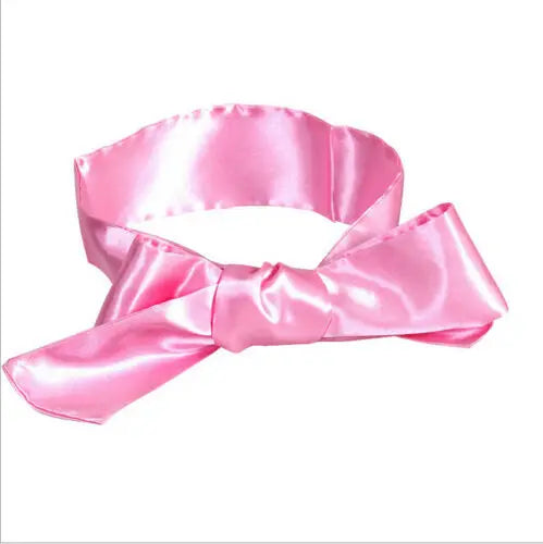 Sex Unisex Blindfold Eye Satin Mask Sex