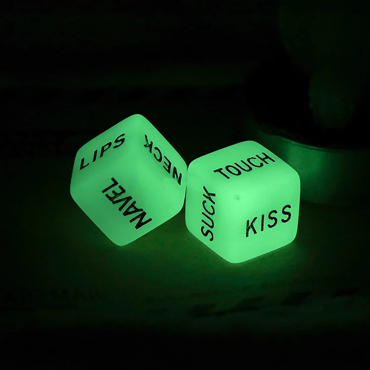 Glow Funny Sex Dice Adult Toys Couple Lovers Games Dice