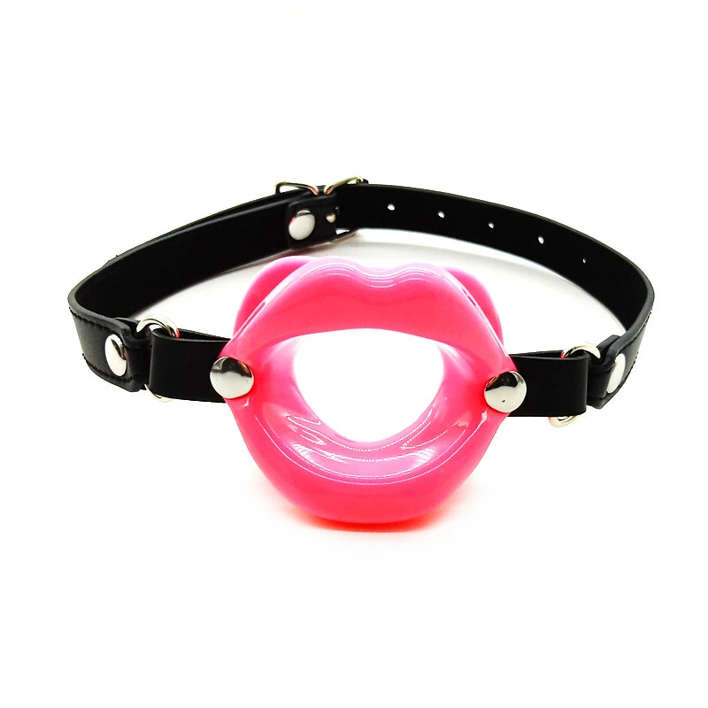 Soft Silicone Oral Fetish Open Mouth Gag Bondage Gear Slave Gag Ball Bdsm