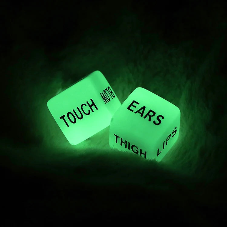 Glow Funny Sex Dice Adult Toys Couple Lovers Games Dice