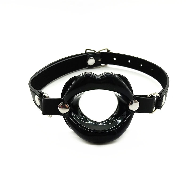 Soft Silicone Oral Fetish Open Mouth Gag Bondage Gear Slave Gag Ball Bdsm