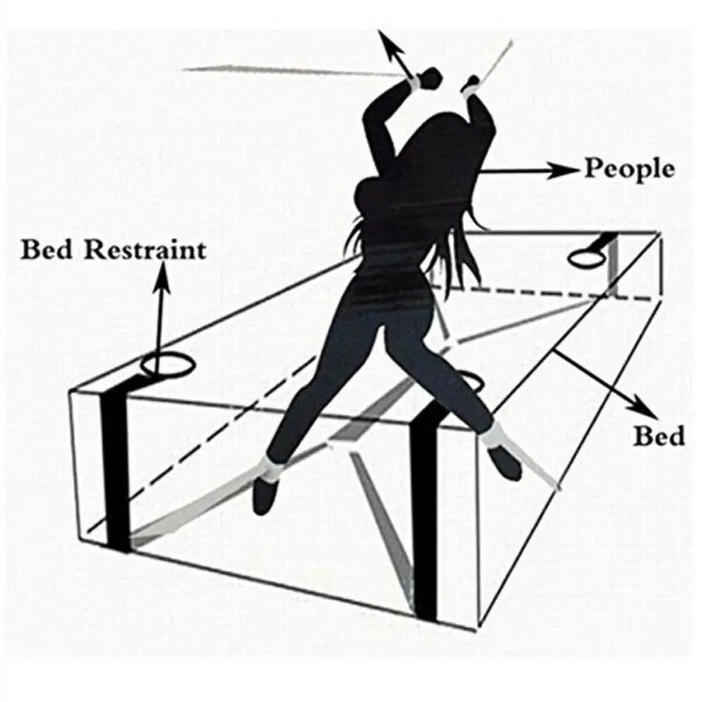 BDSM Under Bed Restraint Bondage Fetish