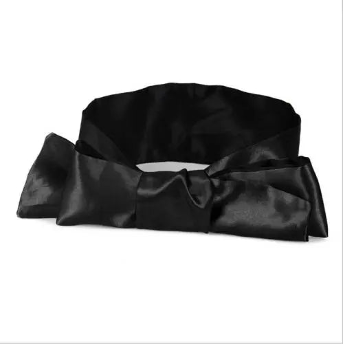 Sex Unisex Blindfold Eye Satin Mask Sex