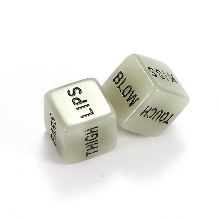 Glow Funny Sex Dice Adult Toys Couple Lovers Games Dice