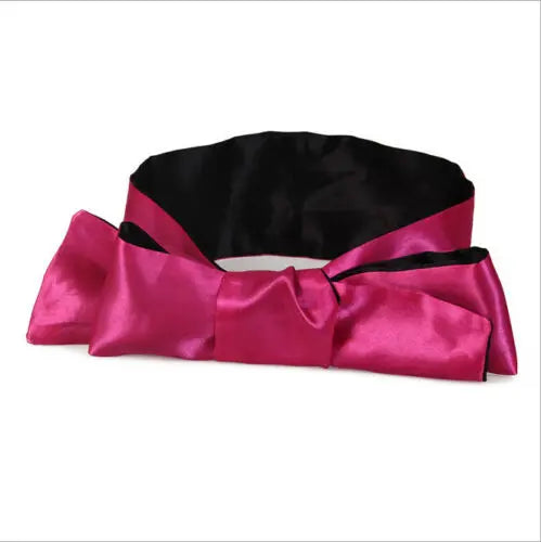 Sex Unisex Blindfold Eye Satin Mask Sex