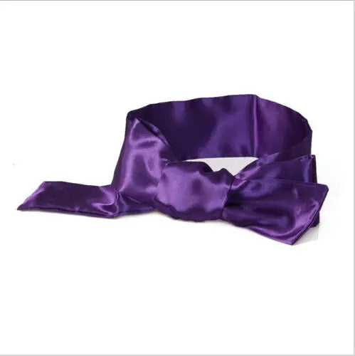 Sex Unisex Blindfold Eye Satin Mask Sex