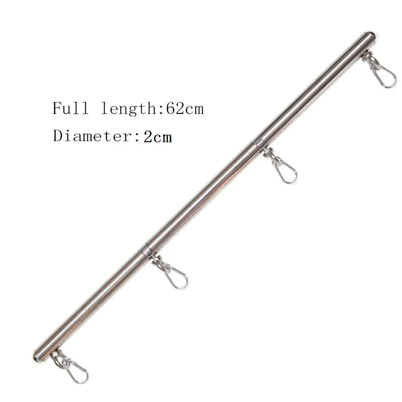 Removable Stainless Steel Spreader Bar for Sex Hand Cuffs Ankle BDSM